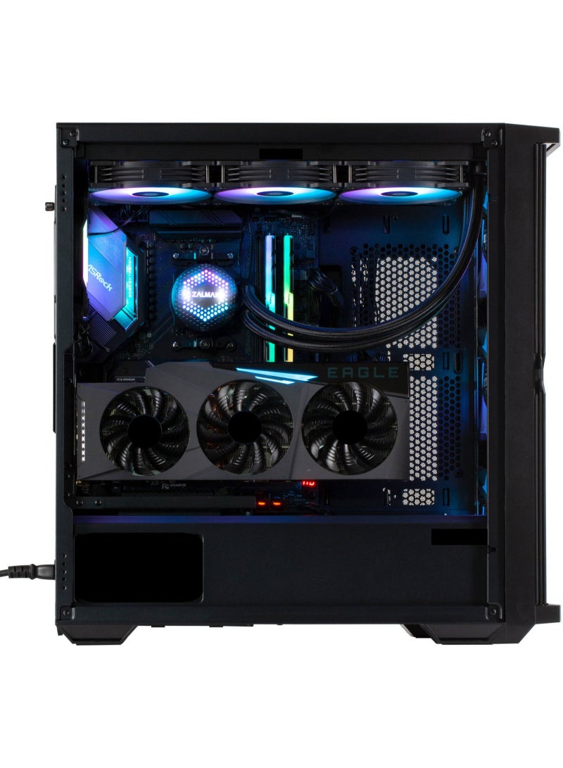 EMARAT GAMERS Gaming PC Intel Core i5‑14400F, RTX 5050 8GB, 16GB RAM 3200MHz, 1TB NVMe SSD, AG400, 600W PSU, Z10 Duo ARGB Case black - Image 2